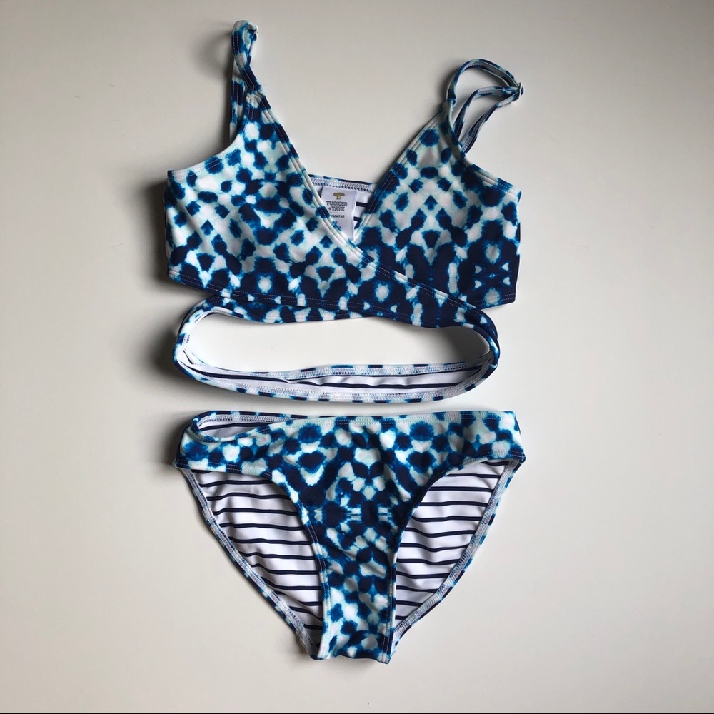 Tucker & Tate | Tie Dye 2 piece bikini girls sz 8